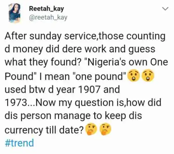 See What Was Seen In Offering Box Which Went Viral On Twitter (Photos)